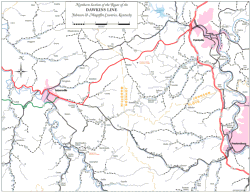 Preliminary map of northern part of Dawkins line