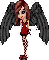 A gothic angel for a contest.