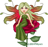 A fairy made for  a GV challenge.