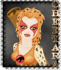 Cheetara from the Thundercats. An avatar I made for auction in GV during the superhero theme.