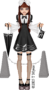 Made for a Gothic Lolita contest in GV.