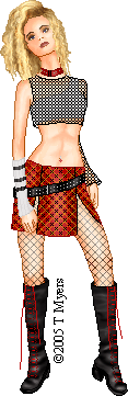 Made for a punk contest in GV. I like how the hair turned out.