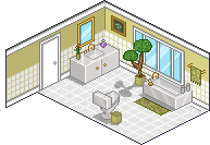 These rooms were a LOT of work. I was trying to see if i could do iso. They're not perfect but I'm quite proud of them. Especially the bathroom.
