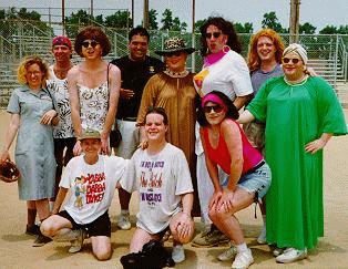 The 1st Annual Bat n' Rouge Softball Tournement featuring the Queen Bees