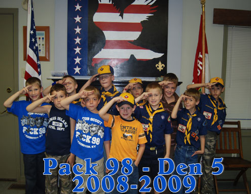 Wolf Den 5 group picture